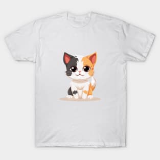 Tri color cat T-Shirt